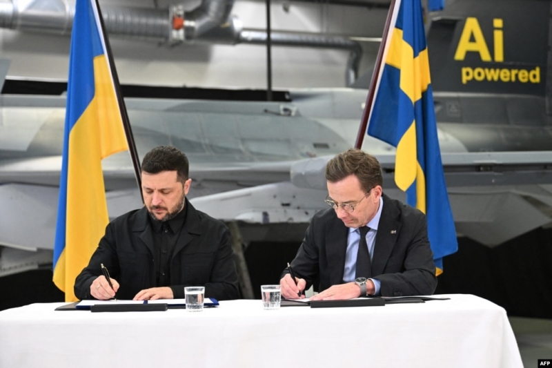 Швеція поставить Україні 150 винищувачів «Гріпен»