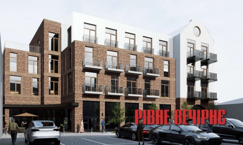 У центрі Рівного побудують новий готель з просторими номерами