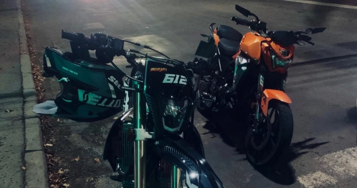 У Луцьку поліцейські притягнули до відповідальності 16-річного мотоцикліста, який керував без прав