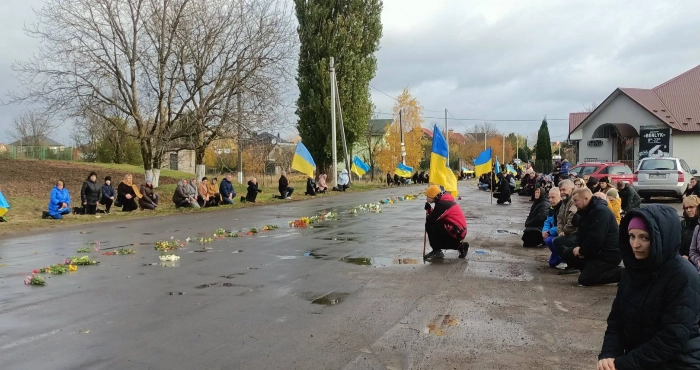 У селі Лище провели в останню путь Сергія Кухарчука, якого чотири місяці вважали зниклим безвісти