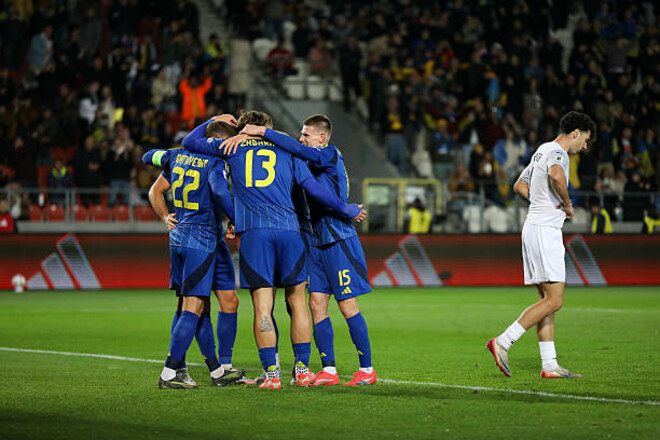 ВІДЕО. Емоції гравців збірної України після перемоги над Азербайджаном