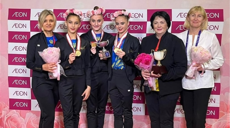 Вперше в історії Україна здобула «золото» клубного ЧС із художньої гімнастики