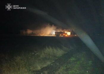 У Запорізькому районі обстріли спричинили дві пожежі