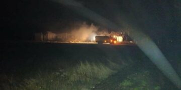 У Запорізькому районі обстріли спричинили дві пожежі