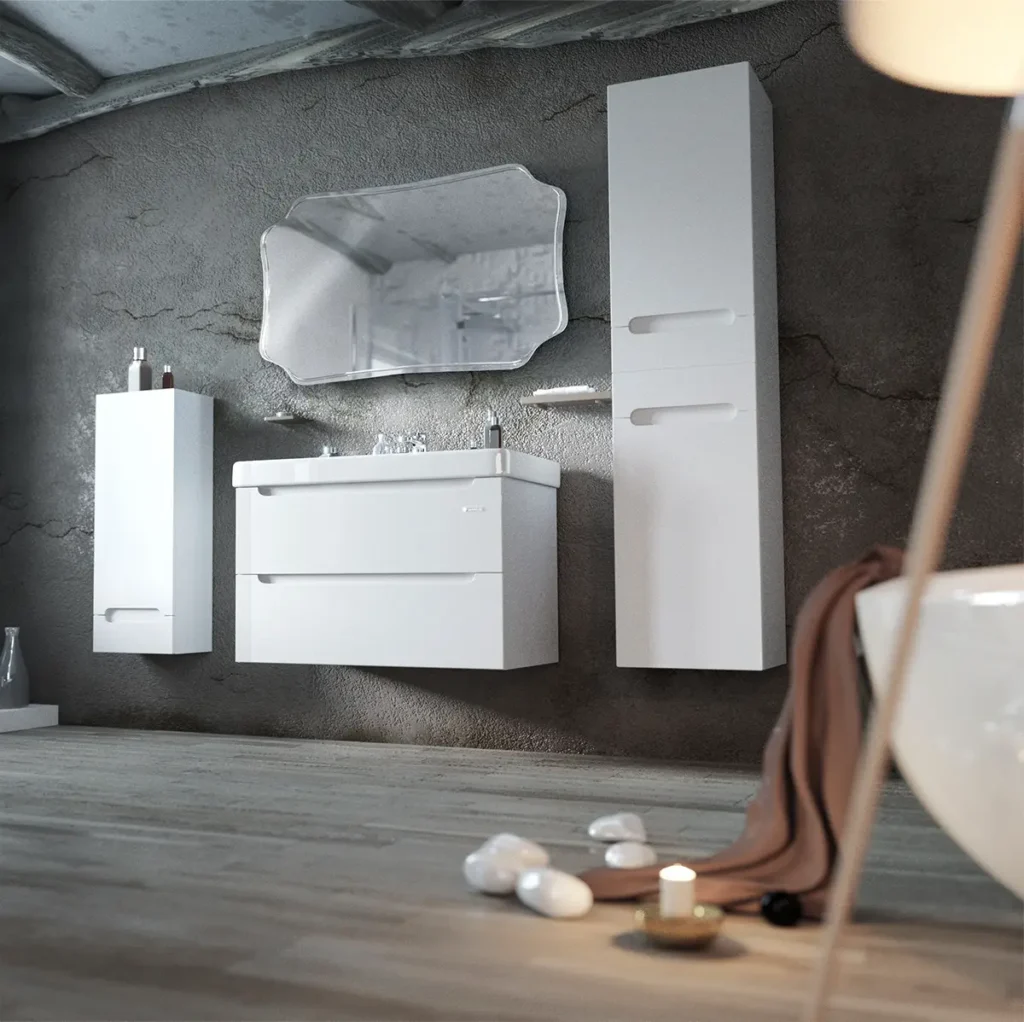 навісні шафи у ванну Sanwerk