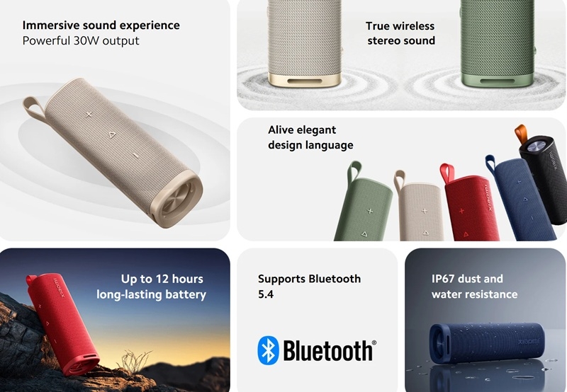 В Європі стартували продажі бюджетних Bluetooth-колонок Xiaomi Sound Outdoor