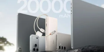 Baseus випустила за межами Китаю компактний павербанк EnerFill FC41 ємністю 20 000 мА·год, з двома вбудованими кабелями і потужністю до 100 Вт