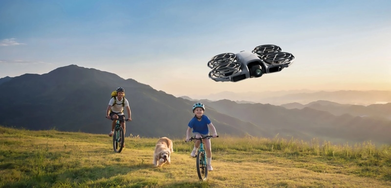 Розпочато глобальні продажі компактного і розумного селфі-дрону DJI Neo 2