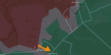 Росіяни просунулись у Вовчанську і на фланзі наблизились до траси на Харків