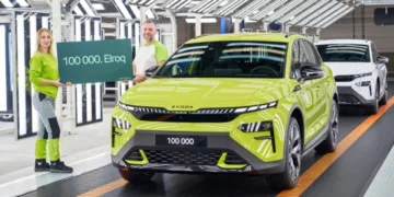 Škoda Elroq подолав позначку в 100 000 випущених екземплярів