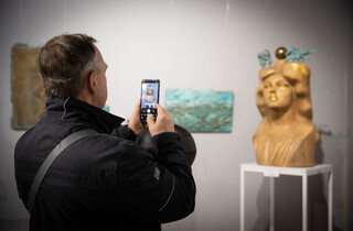 Автор монумента Незалежності. У Києві відкрилася виставка скульптора Анатолія Куща