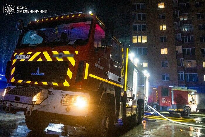 У Хмельницькому горів меблевий цех