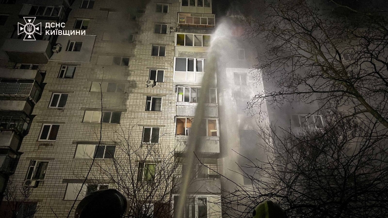 Рятувальники відзвітували про наслідки атаки на Вишгород (фото, відео)