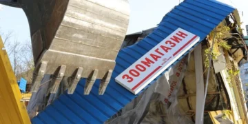 На Виноградарі рекордними темпами демонтовано ринок (фото)