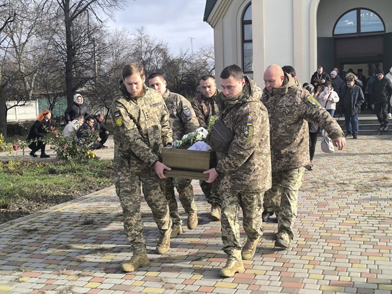 Білицька громада попрощалася із загиблим Захисником Ігорем Коробейником