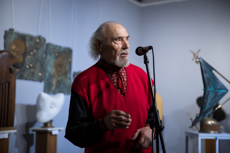 Автор монумента Незалежності. У Києві відкрилася виставка скульптора Анатолія Куща