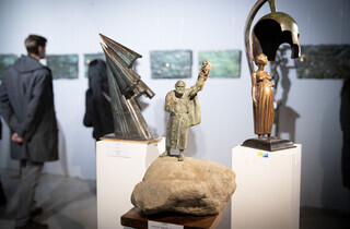 Автор монумента Незалежності. У Києві відкрилася виставка скульптора Анатолія Куща