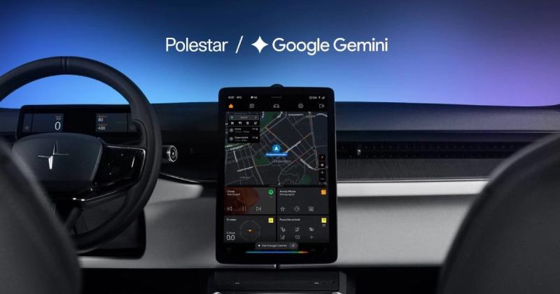 Polestar інтегрує Google Gemini у всі свої моделі автомобілів