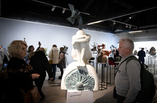 Автор монумента Незалежності. У Києві відкрилася виставка скульптора Анатолія Куща