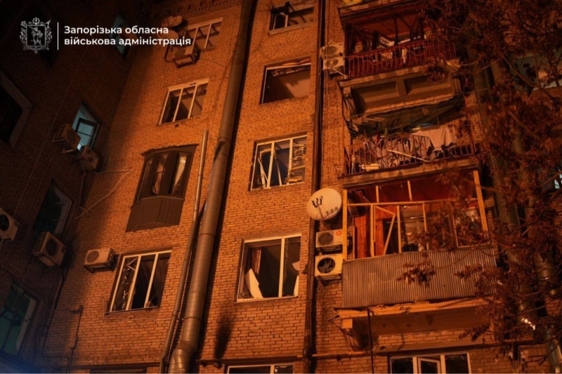 «Цілеспрямований удар по цивільній інфраструктурі»: Федоров про атаку по Запоріжжю