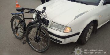 ДТП у Конотопі: поліція встановлює обставини наїзду на велосипедиста