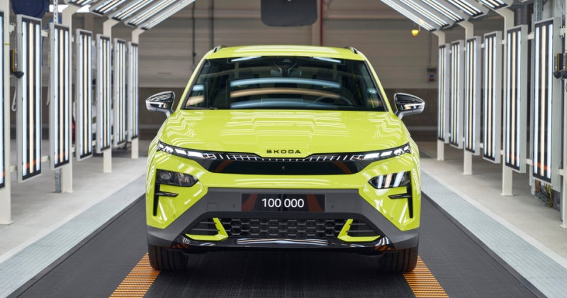 Škoda Elroq подолав позначку в 100 000 випущених екземплярів