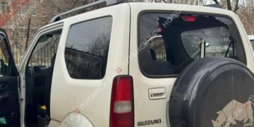 У центрі Луганська “гучна бавовна”