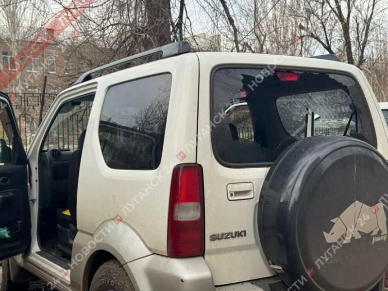 У центрі Луганська "гучна бавовна"