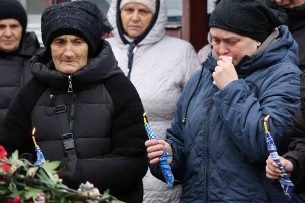 Лохвиччина попрощалася із полеглими Захисниками України