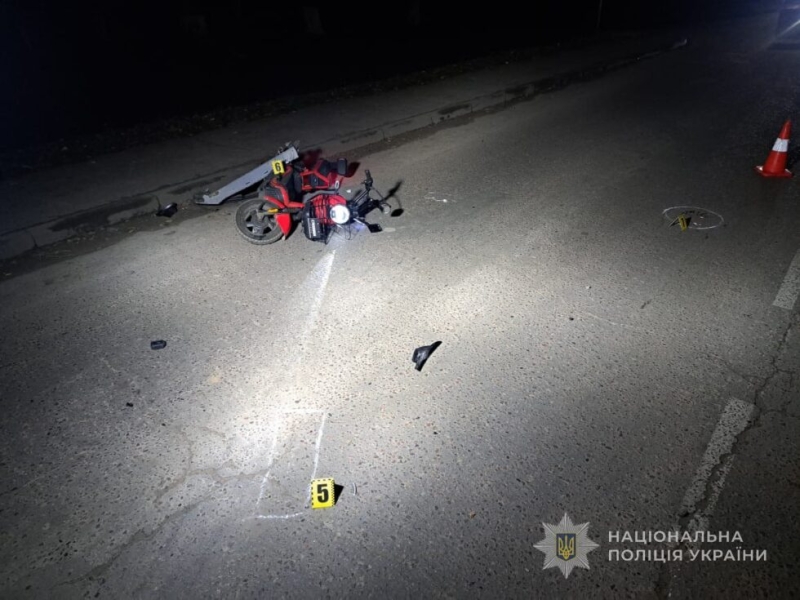 На Сумщині у ДТП постраждав чоловік на електровелосипеді