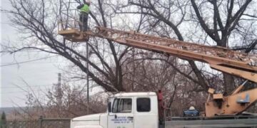 На вулицях Сум з’явилися нові LED-світильники