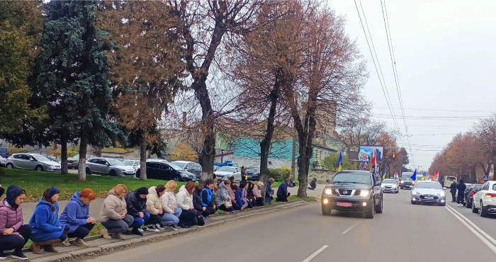 Підгайцівська громада провела в останню путь свого героя – Олександра Пекного