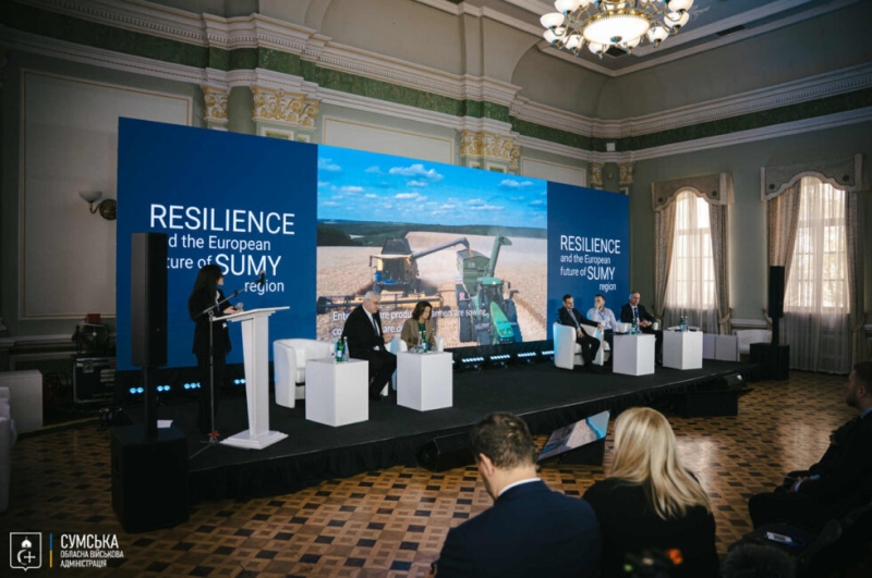 Стійкість, відновлення, європейське майбутнє: на Сумщині презентували відео про представлення регіону на міжнародному рівні