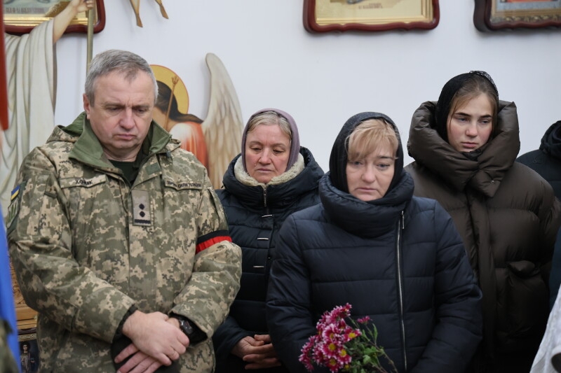 У Луцьку Провели в останню дорогу загиблого Віктора Чижа