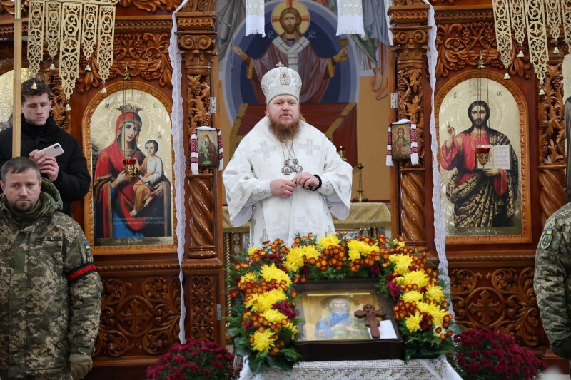 У Луцьку Провели в останню дорогу загиблого Віктора Чижа