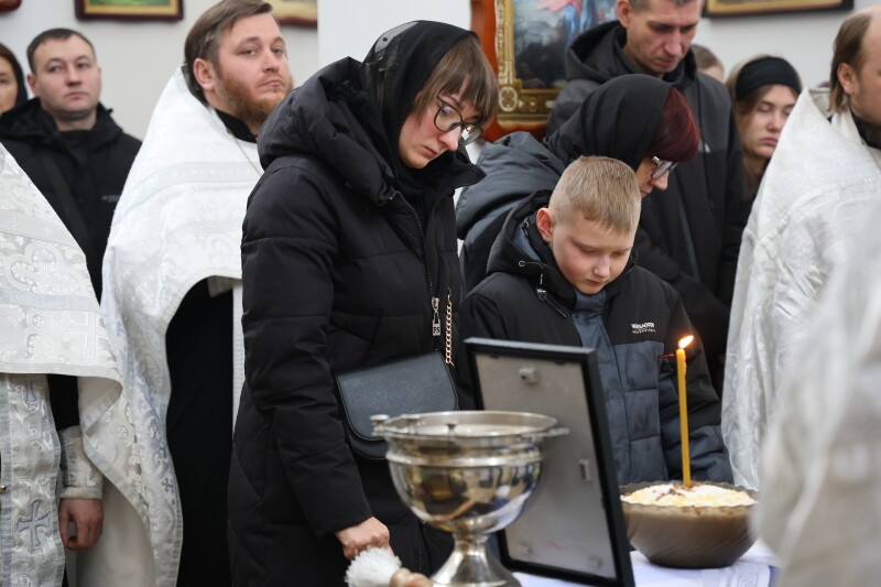 У Луцьку Провели в останню дорогу загиблого Віктора Чижа