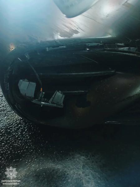 У Луцьку водій втік з місця аварії. ФОТО