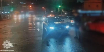 У Луцьку водій втік з місця аварії. ФОТО