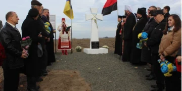 У селі Романів відкрили пам’ятний знак членам Крайового Проводу ОУН, які загинули у 1945 році