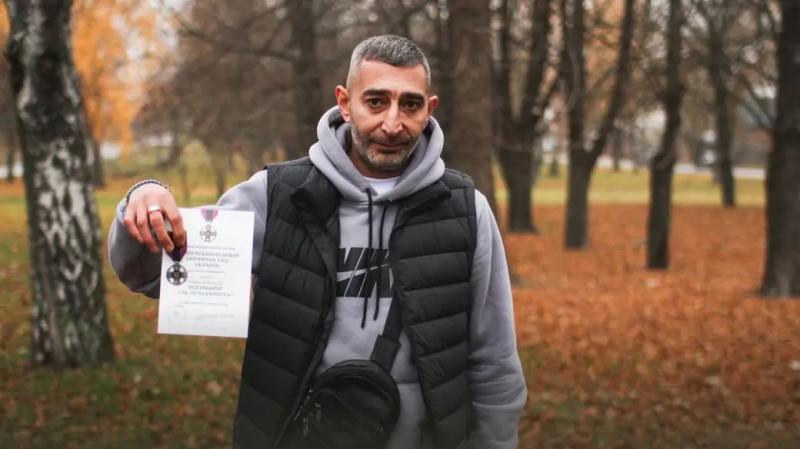 Військовий з Сумщини отримав відзнаку Головнокомандувача ЗСУ «За незламність»