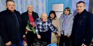 Житель Кролевеччини відзначив 100-річний ювілей