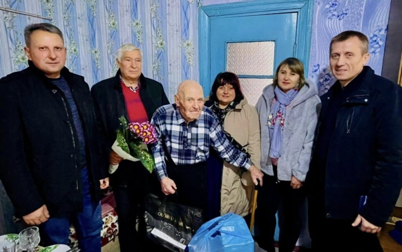 Житель Кролевеччини відзначив 100-річний ювілей