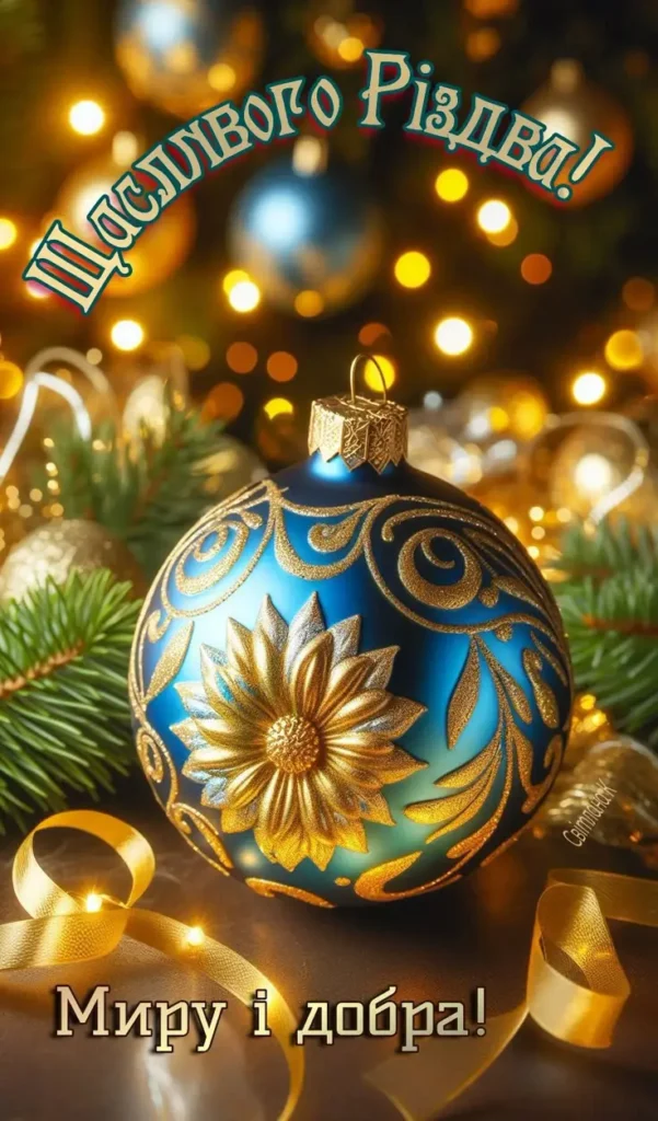 привітання з різдвом христовим 2025
