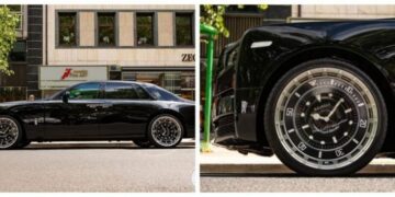 Rolls-Royce Phantom с колесами, как у часов Rolex – когда роскошь превращается в шоу