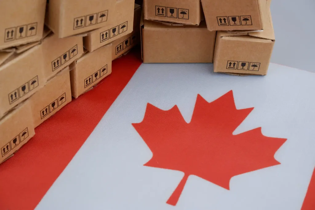 посылки из Канады в украину