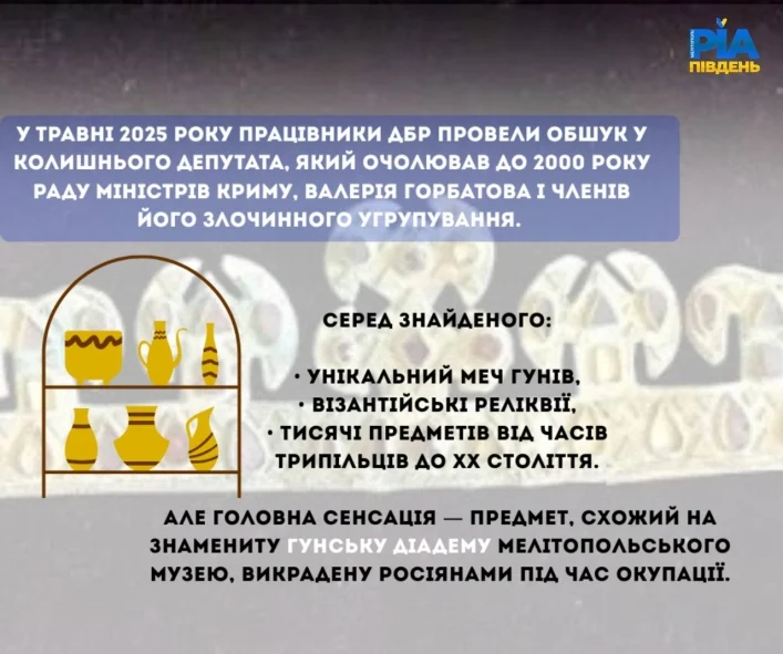 Зброя гунів, скіфські мечі та візантійські ікони: як російські окупанти розкрадають унікальні скарби українських музеїв