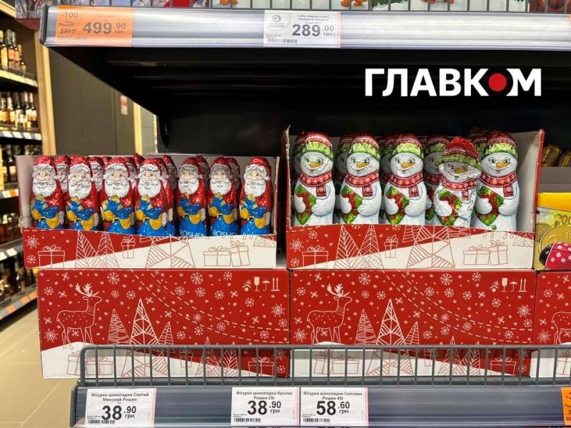 Подарунки від Святого Миколая. Скільки коштують солодощі та святкові набори у супермаркетах Києва