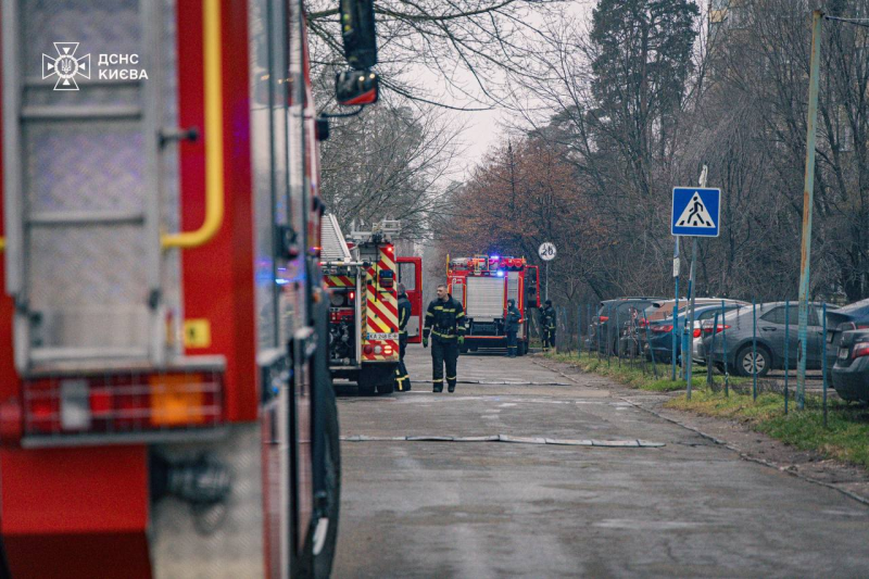 У Святошинському районі Києва спалахнуло реанімаційне відділення лікарні