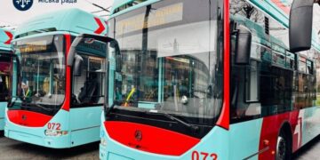 Хмельницький отримав нові тролейбуси українського виробництва: яка модель (ФОТО)