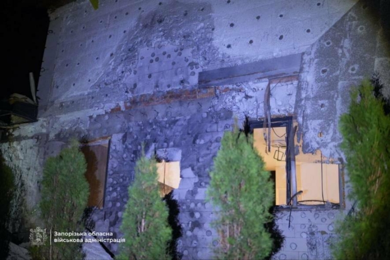 Внаслідок атаки БпЛА у Запоріжжі постраждали щонайменше двоє людей